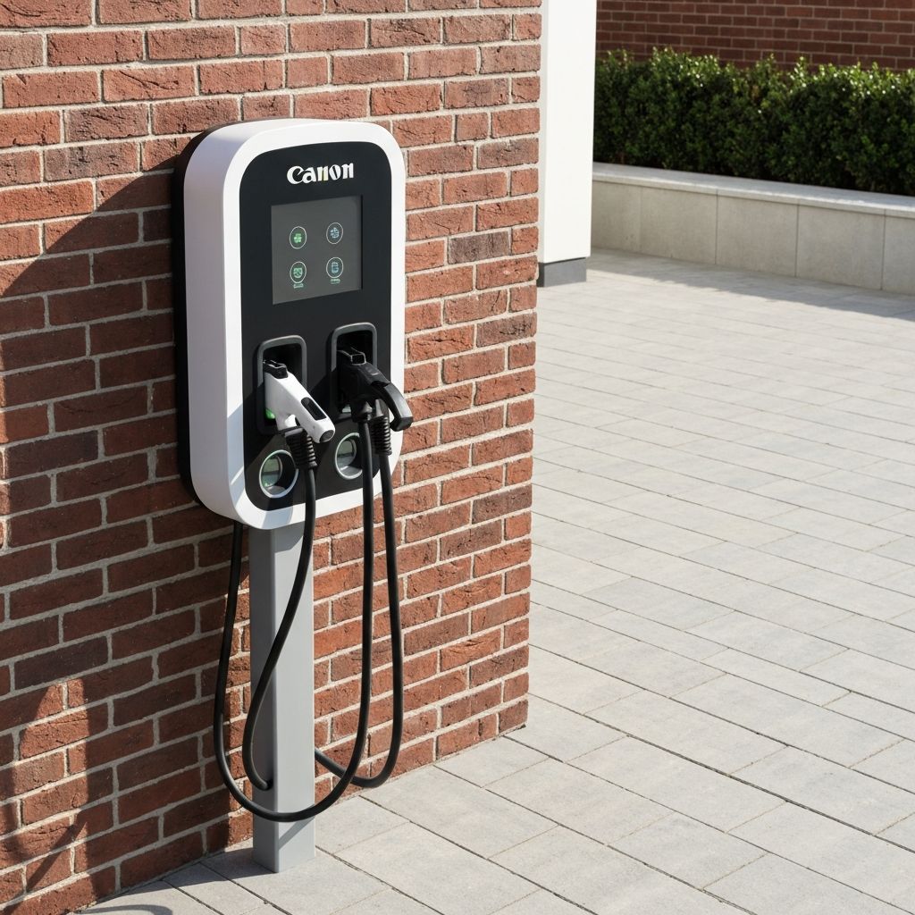 Electric vehicle charger installation