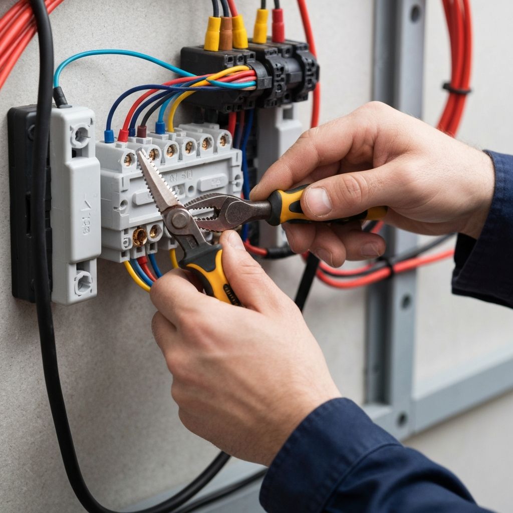 Professional electrical work